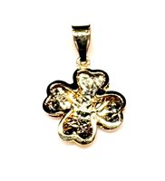 Pendente CP gioielli Donna 9K in Oro giallo 9K QUADRIFOGLIO G 0.70 G